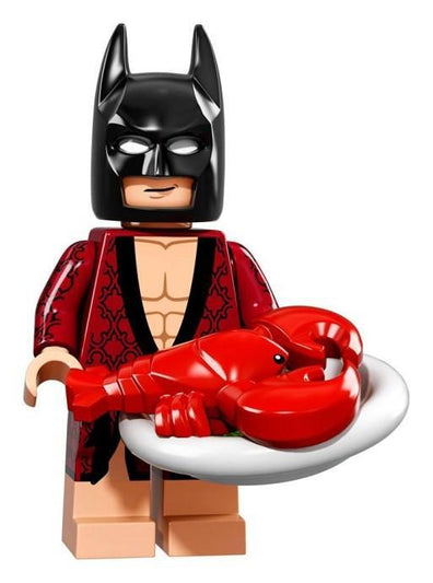 LEGO Minifigure-Lobster Lovin' Batman-Collectible Minifigures / The LEGO Batman Movie-Creative Brick Builders